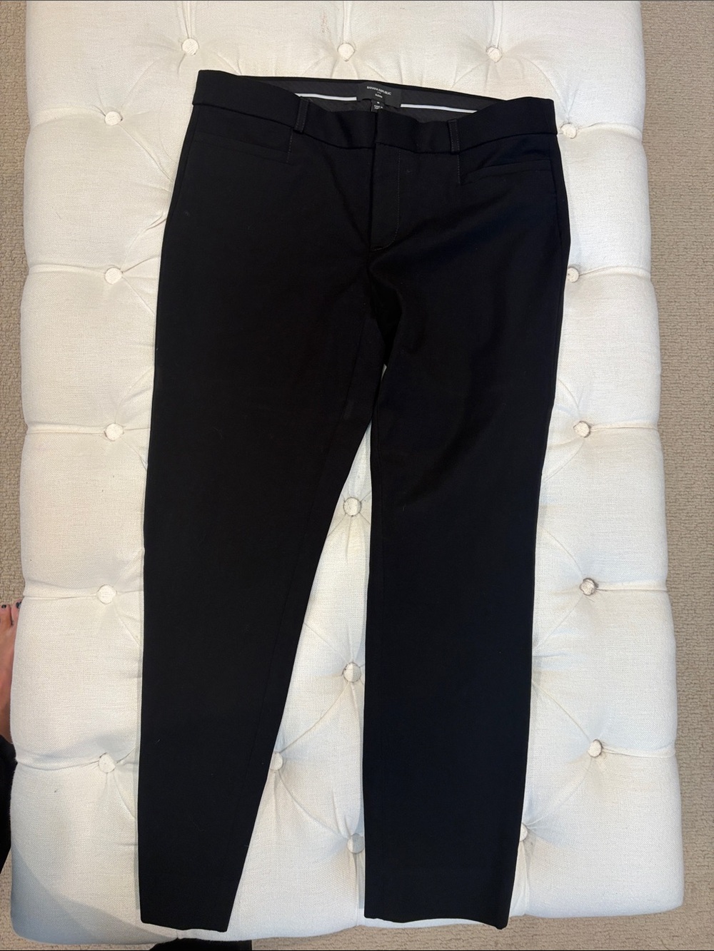 Banana Republic Black Slim Dress Pants